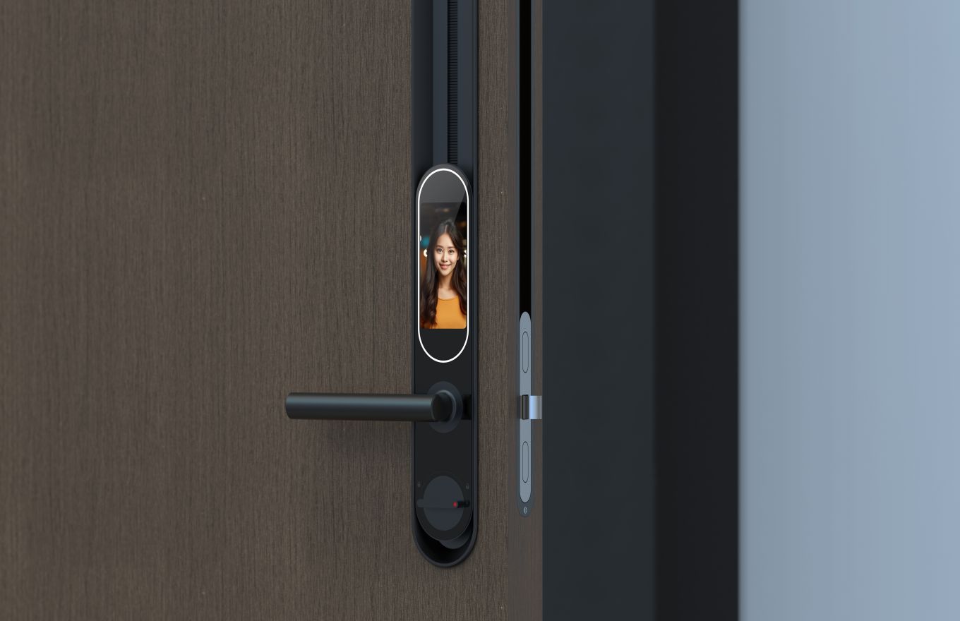 Lift-type smart door lock